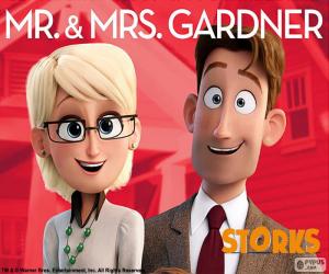 yapboz Bay ve Bayan Gardner, Storks